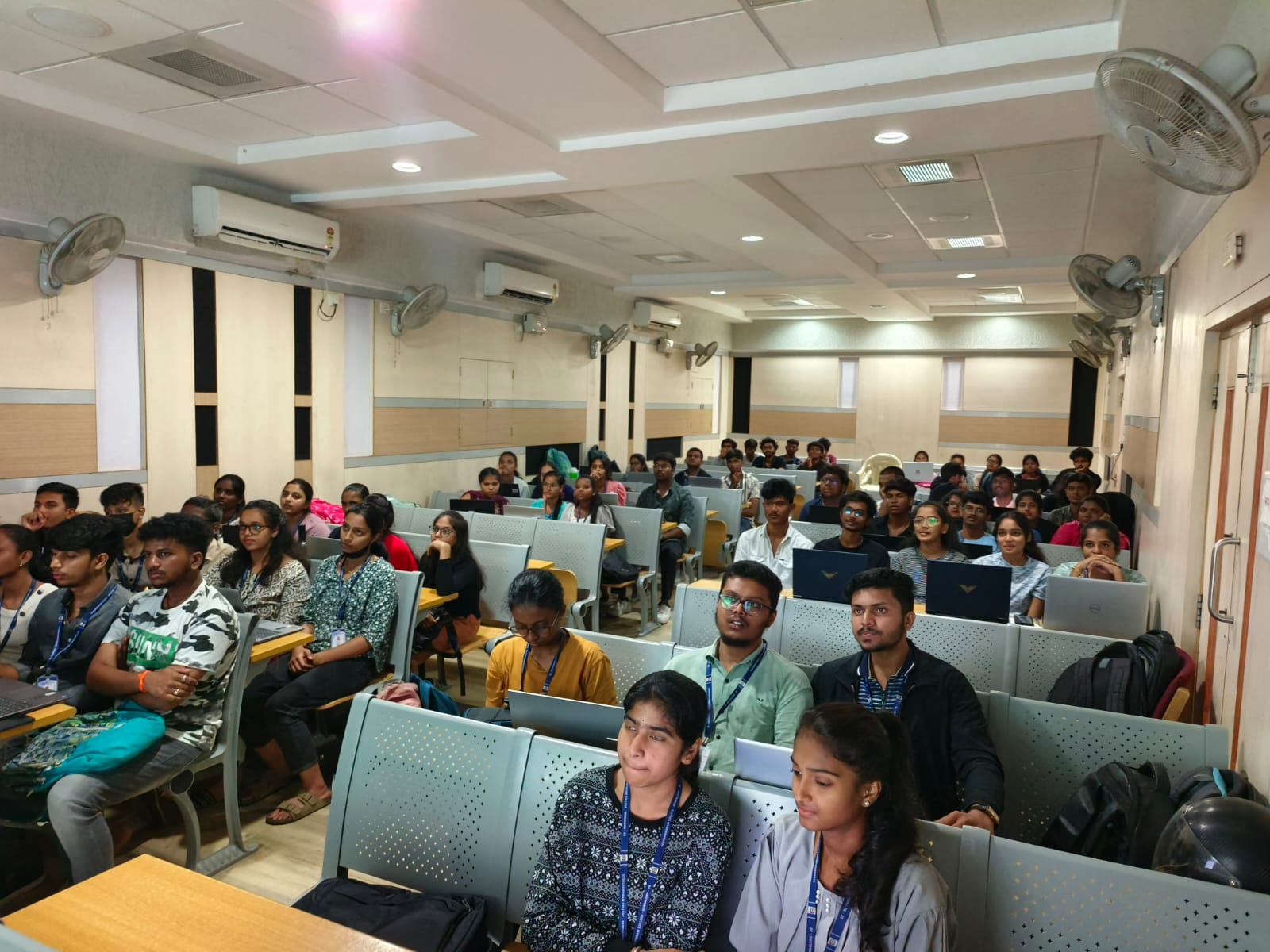 Chathurya Student Developers working together